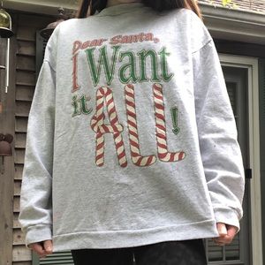 Vintage Christmas Oversized sweatshirt
